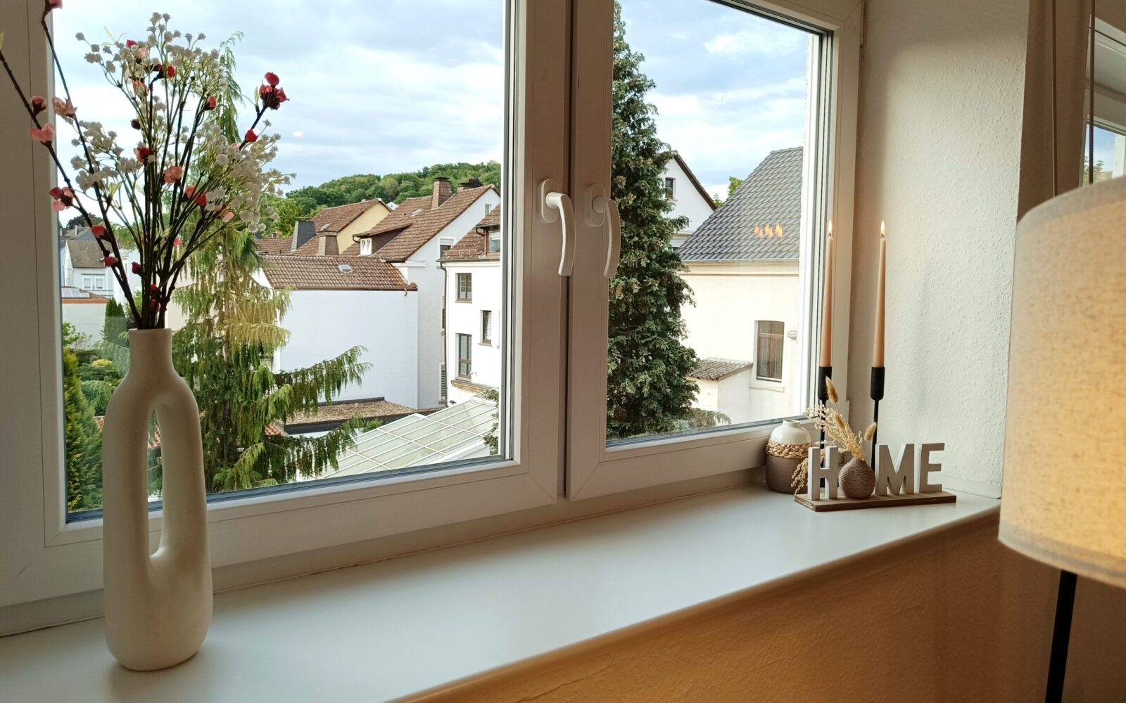 Detailaufnahme der modernen Einrichtung in der Ferienwohnung Arnsberg